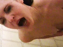 The Hot Brunnette Ameara Gets Suprised By Her Boyfriend With A Camera Filming Her In The Shower And Then He Plays With Her Pussy.